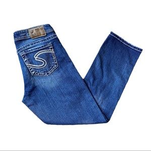 Silver Jeans Natsuki Capri W29